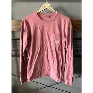 Ivory Ella Pink Longsleeve Tee | Size Medium
